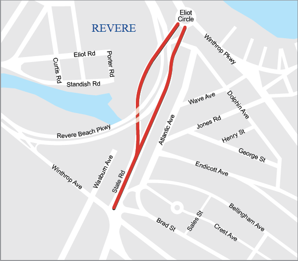 Revere: State Road Beachmont Connector 